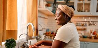 See the Water Service Supply Schedule for January 2026 Woman washing hands
